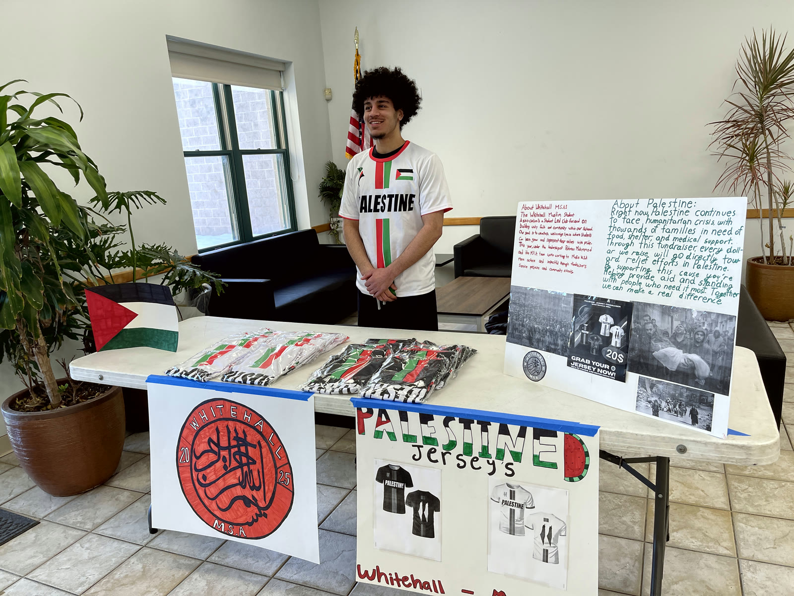 Palestine jersey fundraiser